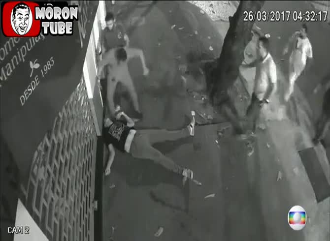 Video :An Argentinean tourist is killed in Brazil after being violently attacked